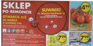 Parduotuvėje „Biedronka” – Wojska Polskiego 15