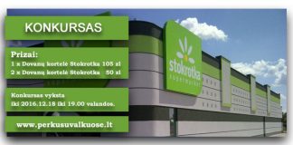 Konkursas – Stokrotka
