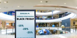 Juodasis penktadienis – Black Friday – jau šį penktadienį 23.11.2018
