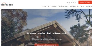 Budowa domów z bali od Derevbud pod klucz