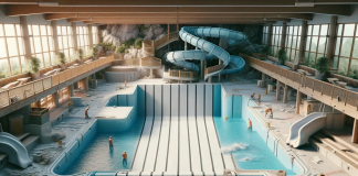 Suvalkų vandens parko atnaujinimo darbai