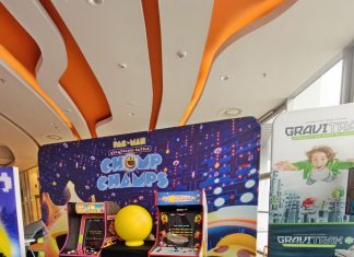 Žiemos atostogos Suvalki Plaza su PAC-MAN įkvėptomis pramogomis Žiemos atostogos Suvalki Plaza su PAC-MAN įkvėptomis pramogomis