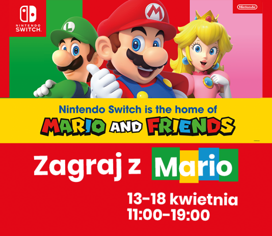 „Nintendo” žaidimų zona „Suwałki Plaza” iki balandžio 18 d. "Nintendo" žaidimų zona "Suwałki Plaza" iki balandžio 18 d.