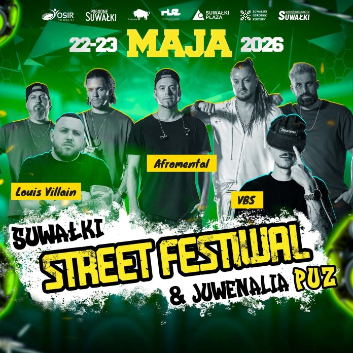 2026 m. Suvalki Juvenalia ir 2026 m. Suvalkų gatvės festivalis - programa, koncertai ir pramogos