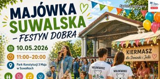 Gegužės 10 d. Suvalkų Gegužės 1-osios šventė – Geros valios festivalis Gegužės 3-iosios Konstitucijos parke Gegužės 10 d. Suvalkų Gegužės 1-osios šventė - Geros valios festivalis Gegužės 3-iosios Konstitucijos parke