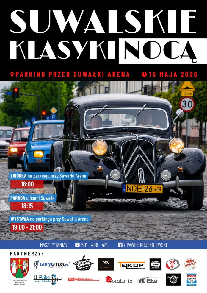 Suvalkų klasika naktį Gegužės 16 d. Suvalkų klasika naktį Gegužės 16 d.