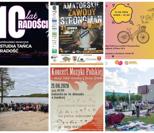 Ką galima veikti sekmadienį, birželio 21 d., Suvalke Ką galima veikti sekmadienį, birželio 21 d., Suvalke