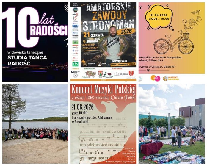 Ką galima veikti sekmadienį, birželio 21 d., Suvalke Ką galima veikti sekmadienį, birželio 21 d., Suvalke