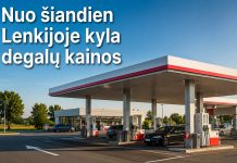 Šiandienos degalų kainos Lenkijoje. Nuo rugsėjo 1 d. benzinas ir dyzelinas smarkiai pabrango