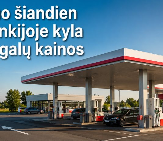 Šiandienos degalų kainos Lenkijoje. Nuo rugsėjo 1 d. benzinas ir dyzelinas smarkiai pabrango